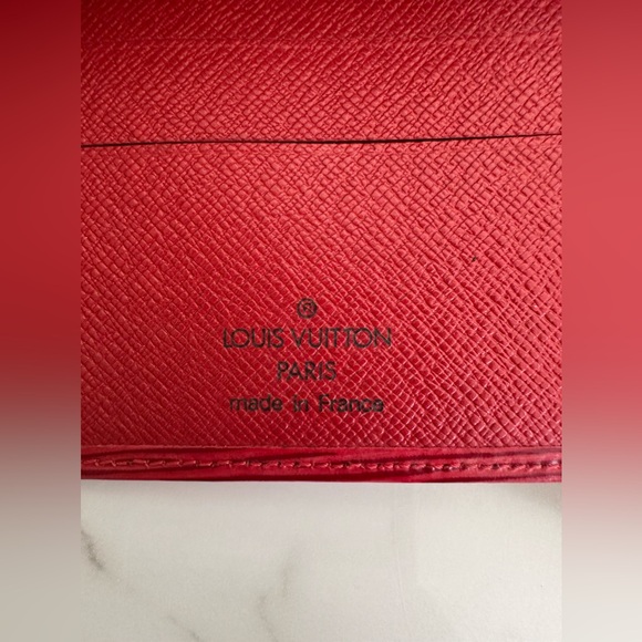Louis Vuitton Epi Red Wallet - Picture 9 of 15